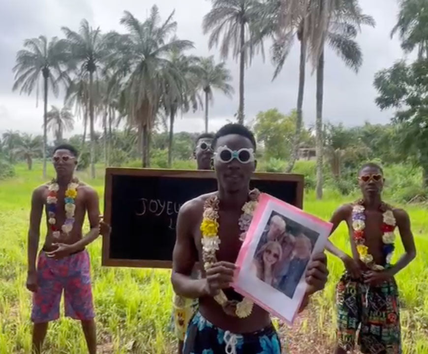 Vidéo personnalisée d'Afrique